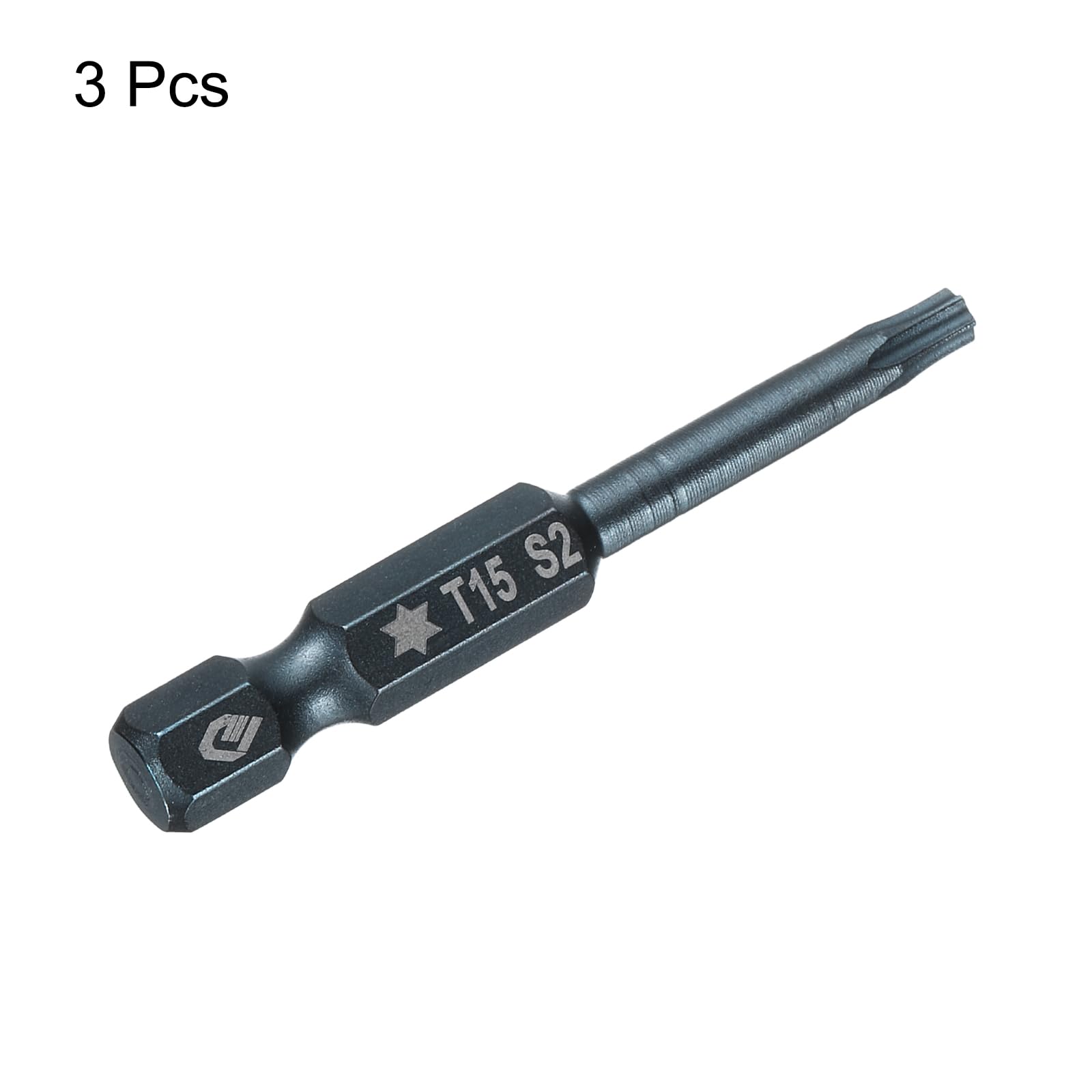 Amazon | uxcell 3本組 T15 ドライバービット 1/4